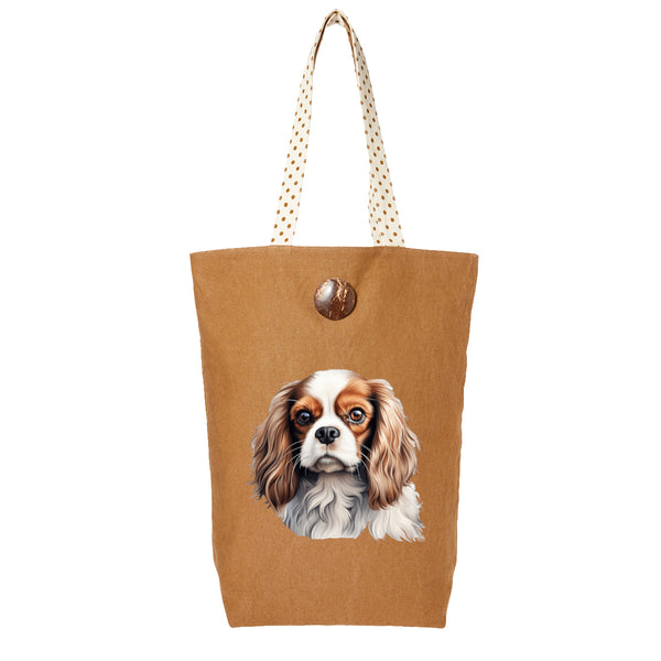 Cavalier King Charles Spaniel Dog DTF Transfer Gift Iron On Transfer Do it Yourself Heat Press for Clothing T Shirt Any Material Long Lasting (KCCS048)